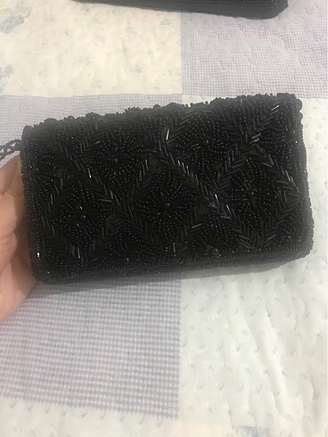 Diğer Boncuk işlemeli çanta