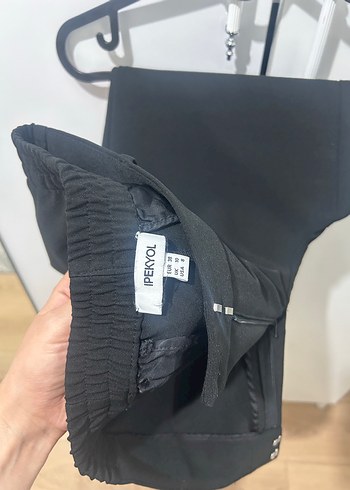 ipekyol Siyah Rahat Pantolon