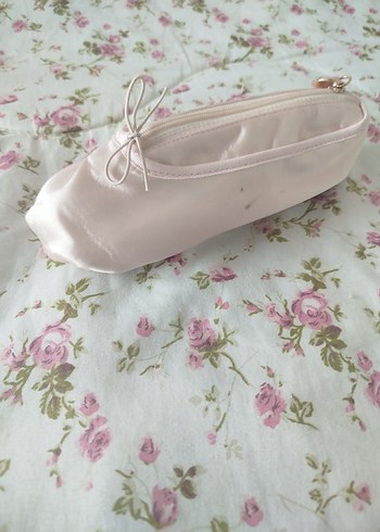 ballerina coquatte saten makyaj çantası - Görsel 6