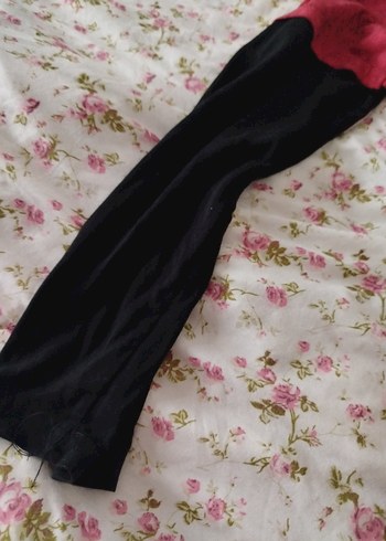 Pembe Uzun Kollu Gotik Tişört - Görsel 3