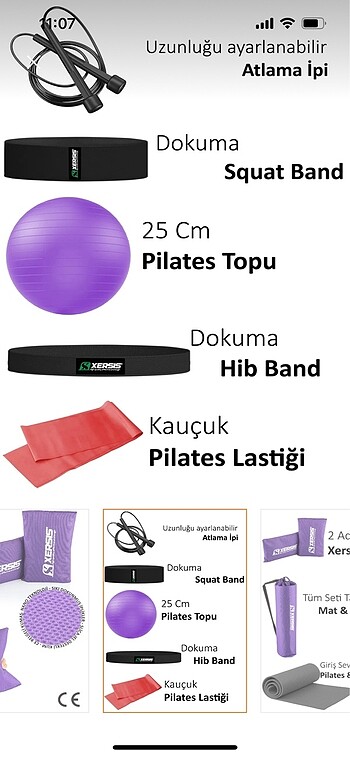 Pilates Seti