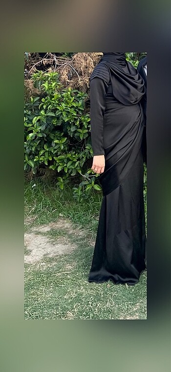 42 Beden Süreyya İstif Siyah abiye