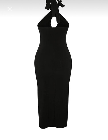 Siyah Elbise - Görsel 6