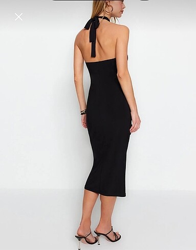 Siyah Elbise - Görsel 5