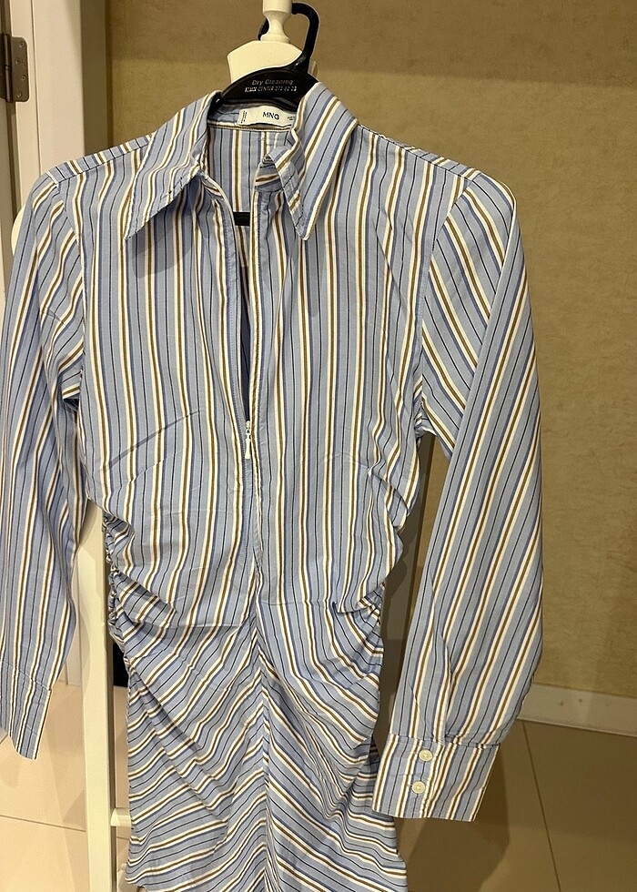 MANGO GOMLEK ELBISE - Görsel 3