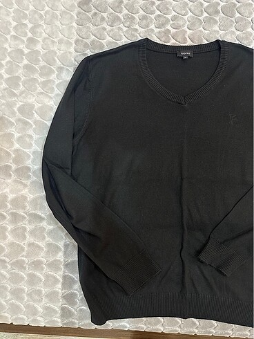 ERKEK FABRIKA MARKA SIYAH TRIKO - Görsel 3
