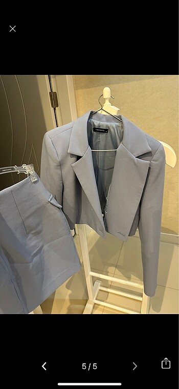Etek Blazer Ceket Takım