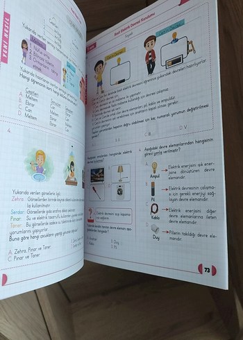 Fen Bilimleri 4. Sınıf Soru Parkuru Kitabı - Görsel 3