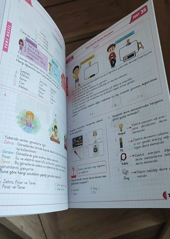 Fen Bilimleri 4. Sınıf Soru Parkuru Kitabı - Görsel 2