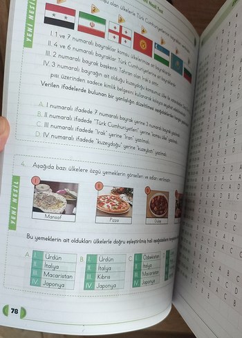 4. Sınıf Yeni Nesil Soru Parkuru Kitabı - Görsel 4