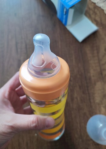 Chicco Well-Being Sarı Cam Biberon - Görsel 3