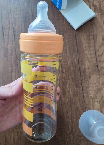 Chicco Well-Being Sarı Cam Biberon - Görsel 2