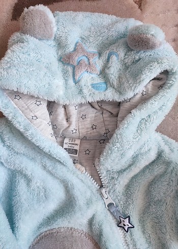 Mavi ve Gri Bebek Tulum - Görsel 3