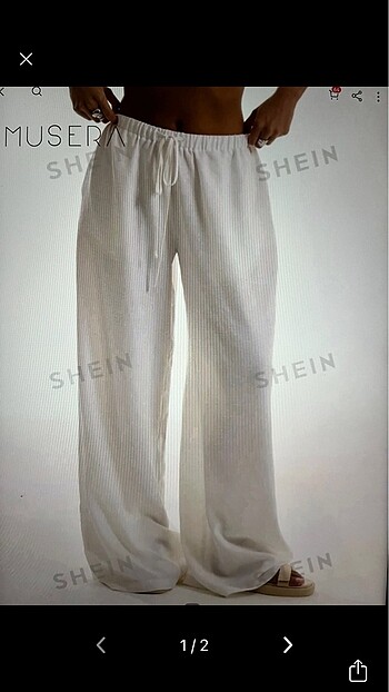 Shein keten pantolon