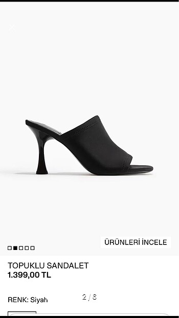 H&M Topuklu ayakkabı/terlik
