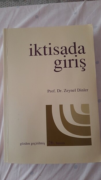 iktisada giriş zeynel dinler 26.basım