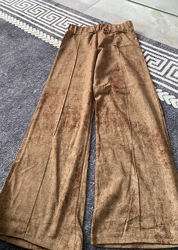 Kız Çocuk Kahverengi Straplez Baskılı Tişört - Görsel 5