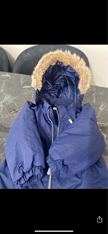 12-18 Ay Beden lacivert Renk H&M erkek çocuk tulum mont