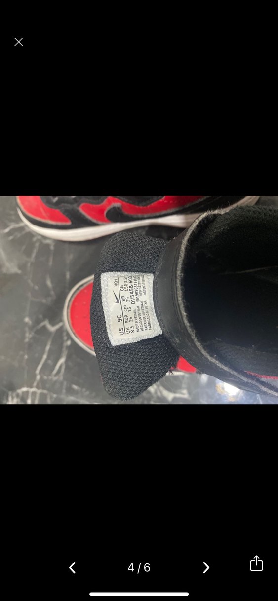 Erkek Çocuk Kırmızı Siyah Spor Ayakkabı - Görsel 3