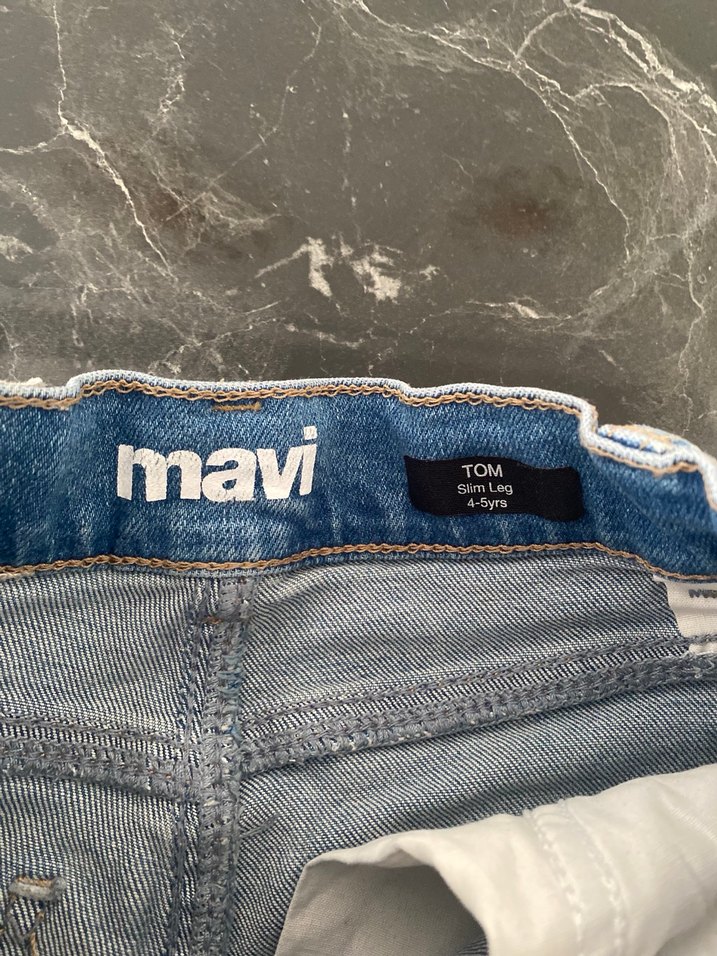 Erkek Çocuk Bol Kesim Kot Pantolon - Görsel 3