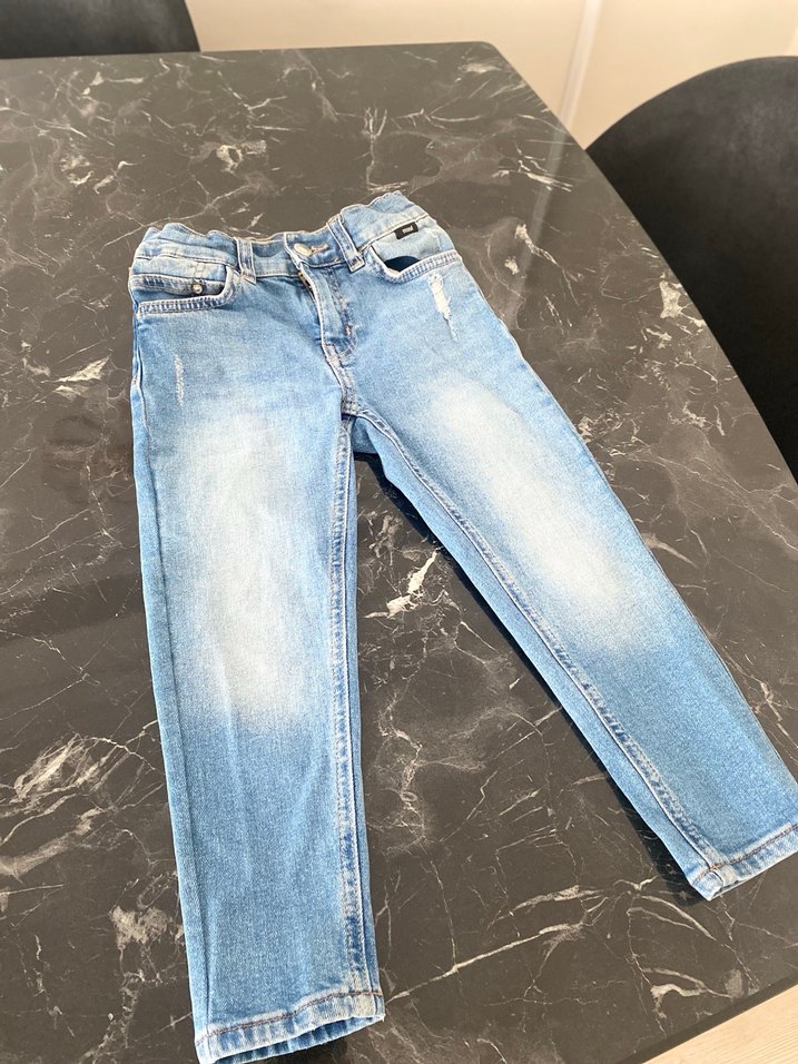 Erkek Çocuk Bol Kesim Kot Pantolon - Görsel 2