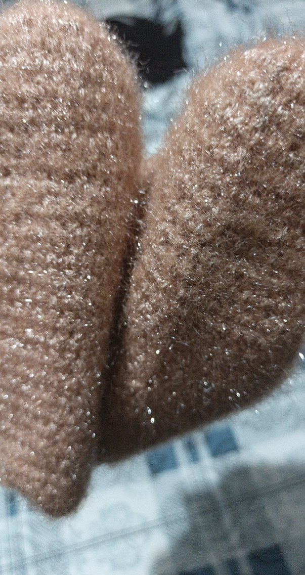 Nakışlı Bej Kız Çocuk patik - Görsel 3