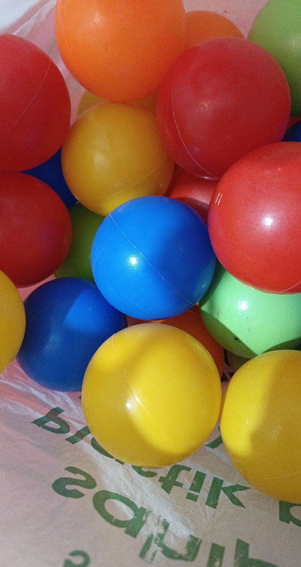 Renkli Plastik Oyun Topları - Görsel 3