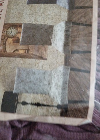 Bordo Renkli Desenli Sandalye Kılıfı - Görsel 4