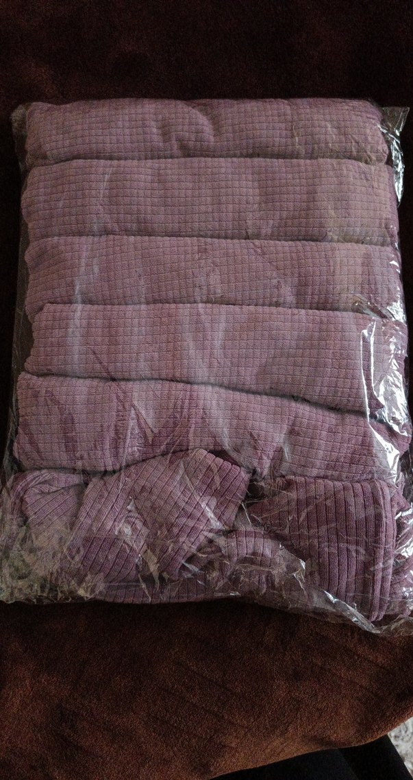 Bordo Renkli Desenli Sandalye Kılıfı - Görsel 2