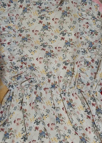 Çiçek Desenli Bohem Uzun Kollu Hamile Bluzu - Görsel 5