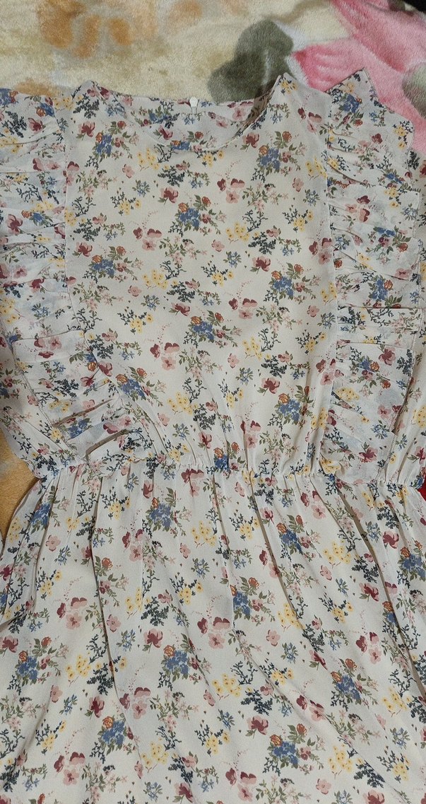 Çiçek Desenli Bohem Uzun Kollu Hamile Bluzu - Görsel 5