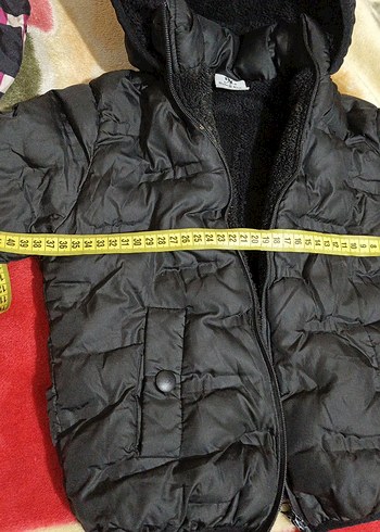 Erkek Çocuk Siyah Düğmeli Street Wear Mont - Görsel 6