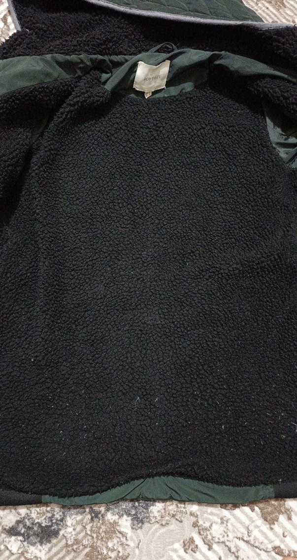 Fermuarlı Kapüşonlu Kadın Kış Montu - Görsel 3