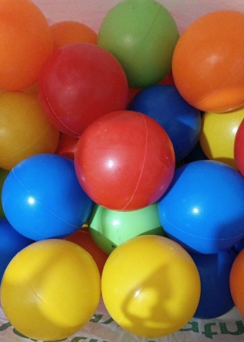 Renkli Oyun Topları Seti - Görsel 2