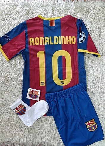 Ronaldinho efsane retro çocuk forma 