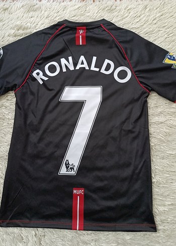 Siyah Ronaldo 7 Erkek Tişörtü