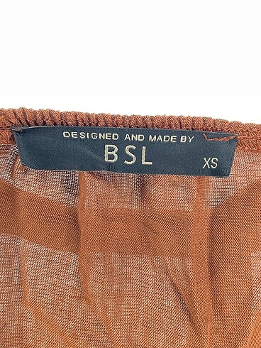 xs Beden kahverengi Renk BSL FASHION Uzun Elbise %70 İndirimli.