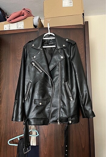 s Beden stradivarius oversize deri ceket