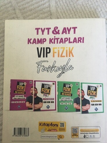 Beden Vip fizik konu anlatımlı ayt fizik kitabı