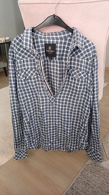 BERSHKA Erkek.gomlegi Spor