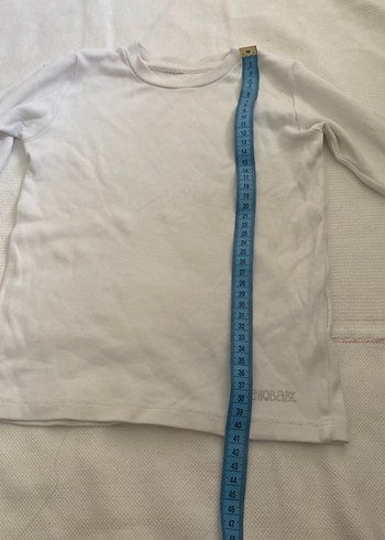 Beyaz Uzun Kollu Çocuk Atlet - Görsel 2