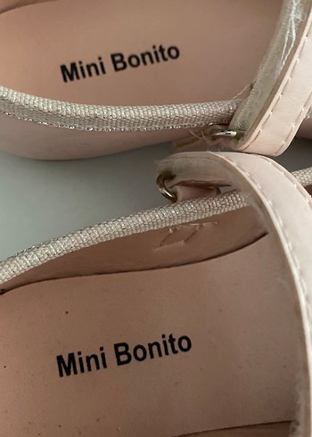 Pembe Tokalı Kız Çocuk Babet Ayakkabı - Görsel 3