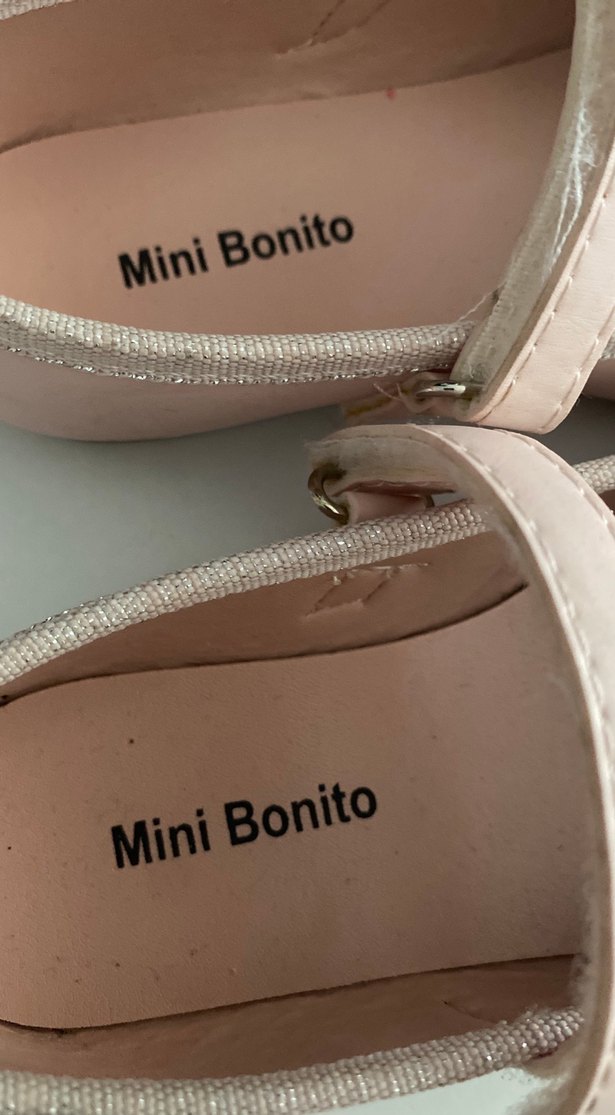 Pembe Tokalı Kız Çocuk Babet Ayakkabı - Görsel 3