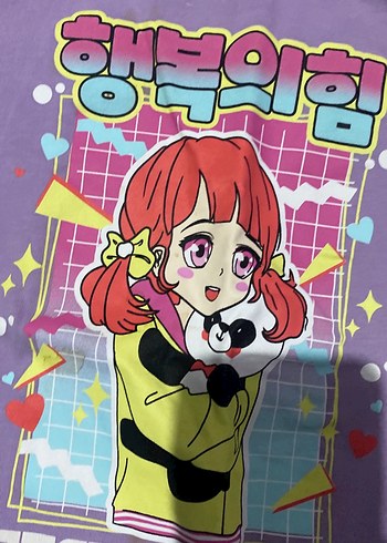 Mor Uzun Kollu Tişörtü LC Waikiki - Görsel 7