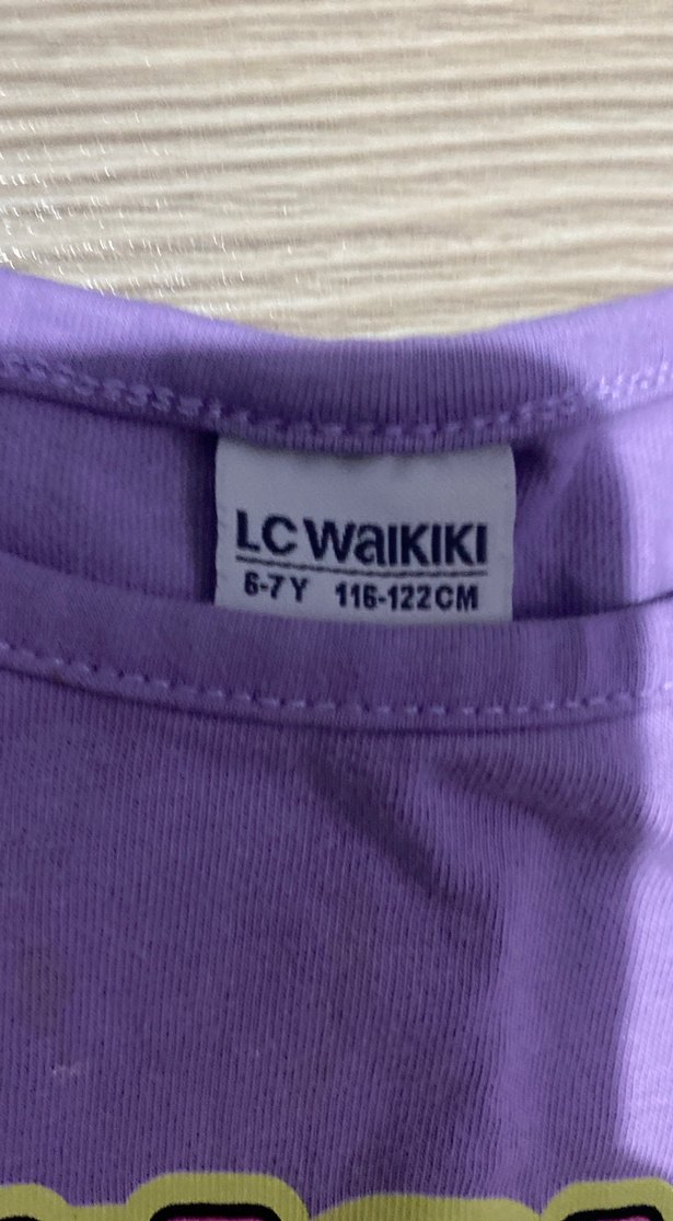 Mor Uzun Kollu Tişörtü LC Waikiki - Görsel 2