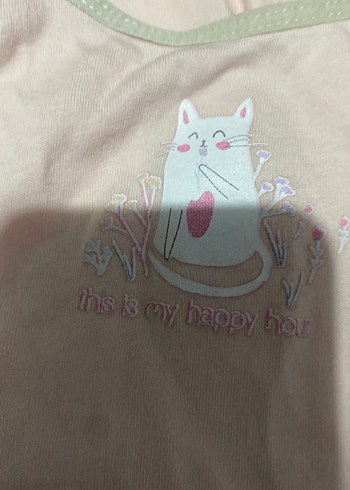 Kız Çocuk Pamuklu Askılı Atlet - Görsel 3