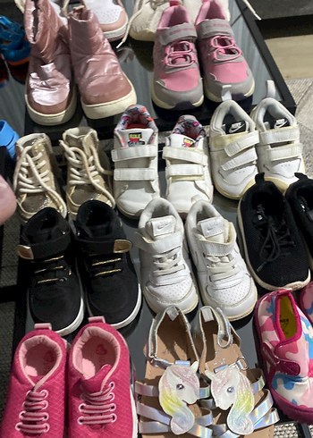 Mor Renkli Kız Çocuk Cırtcırtlı Terlik 17 cm alt tabanı - Görsel 5