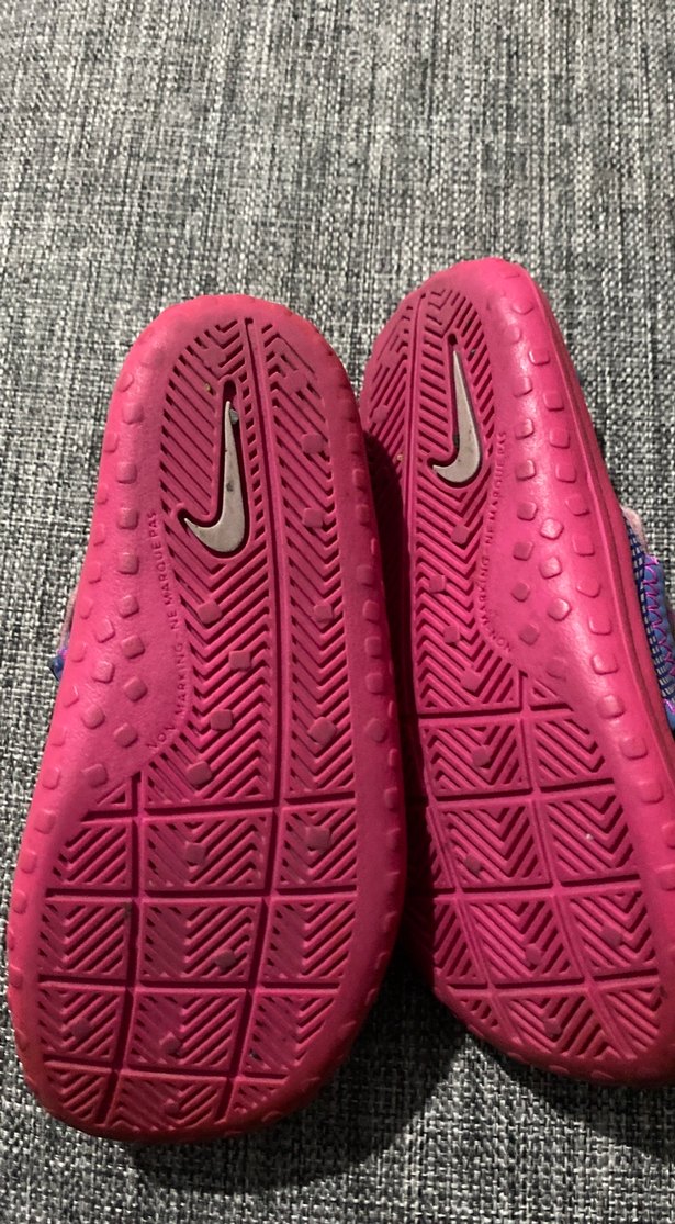 Mor Renkli Kız Çocuk Cırtcırtlı Terlik 17 cm alt tabanı - Görsel 3