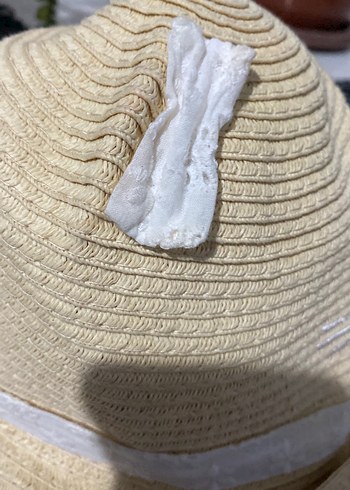 Hasır kız çocuk şapka - Görsel 5