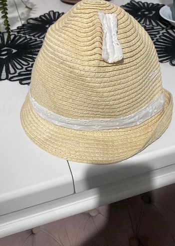 Hasır kız çocuk şapka - Görsel 2